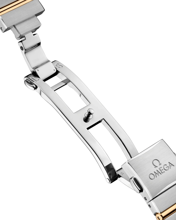 Omega,Constellation 28mm,28mm,Yellow Gold,Stainless Steel,White,Quartz,In-house Caliber,Sapphire,Crystal Glass,131,131.20.28.60.05.002