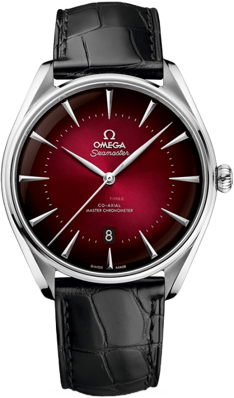 Omega,Seamaster 39.50mm,39.50mm,Stainless Steel,Red,Automatic,Date,Co-Axial Escapement,511,511.13.40.20.11.002