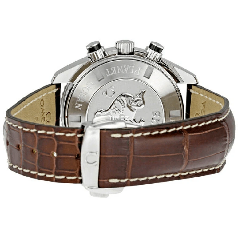 Omega,Seamaster 45mm,45mm,Stainless Steel,Black,Automatic,Chronograph,Day,2910,2910.50.37