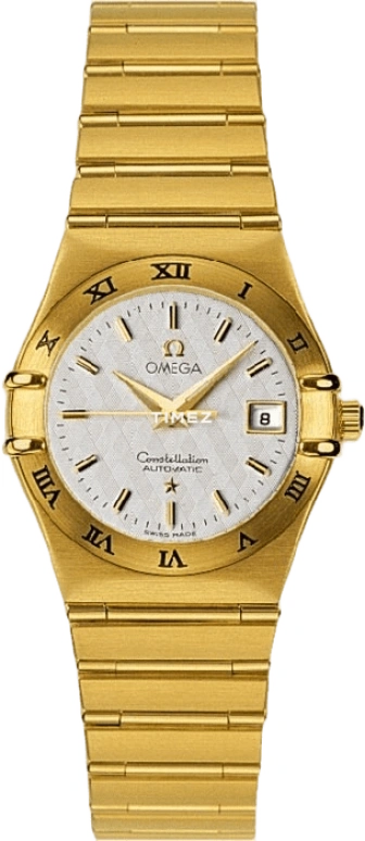 Omega,Constellation 27mm,27mm,Yellow Gold,Silver,Automatic,Day,42hours,1192,1192.30
