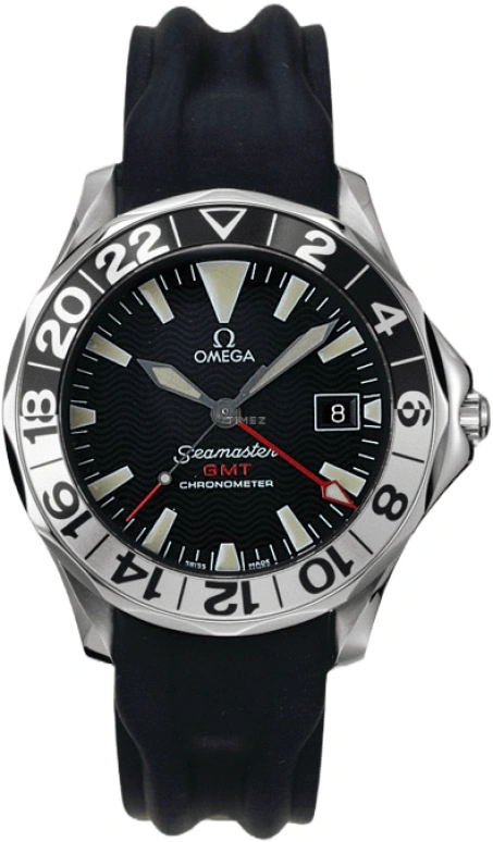 Omega,Seamaster Diver 300M 41mm,41mm,Stainless Steel,Black,Automatic,Day,60hours,2834,2834.50.91