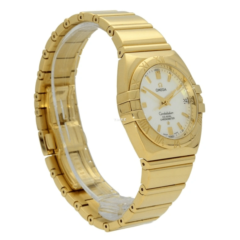 Omega,Constellation 31mm,31mm,Yellow Gold,White,Automatic,Day,48hours,1190,1190.70.00