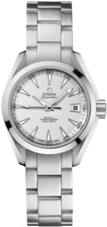Omega,Aqua Terra 30mm,30mm,Stainless Steel,Silver,Automatic,Date,Zodiac Indications,Co-Axial Escapement,231,231.10.30.20.02.001