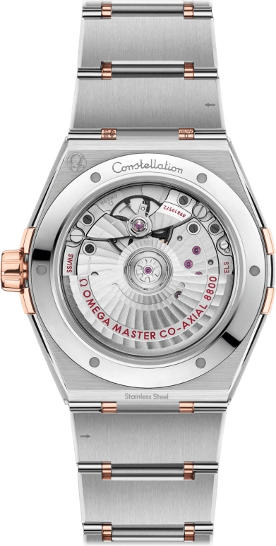 Omega,Constellation 39mm,39mm,Sedna Gold,Stainless Steel,Brown,Automatic,Date,Co-Axial Escapement,131,131.20.39.20.13.001