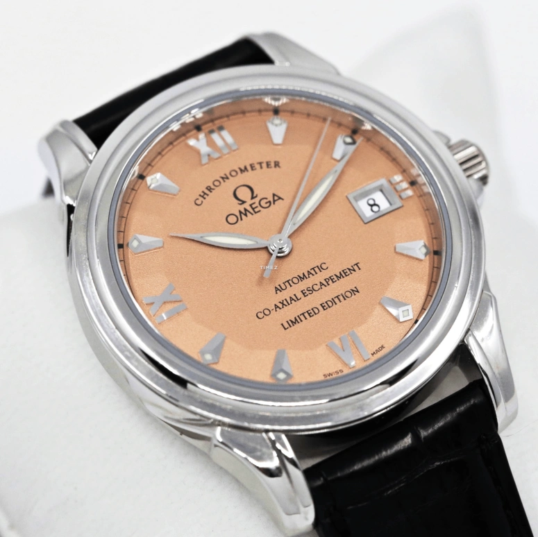 Omega,De Ville 37.50mm,37.50mm,Platinum,Bronze,Automatic,Day,48hours,5921,5921.61.31