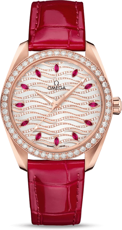 Omega,Aqua Terra 38mm,38mm,Sedna Gold,White,Automatic,Co-Axial Escapement,55hours,220,220.58.38.20.99.004