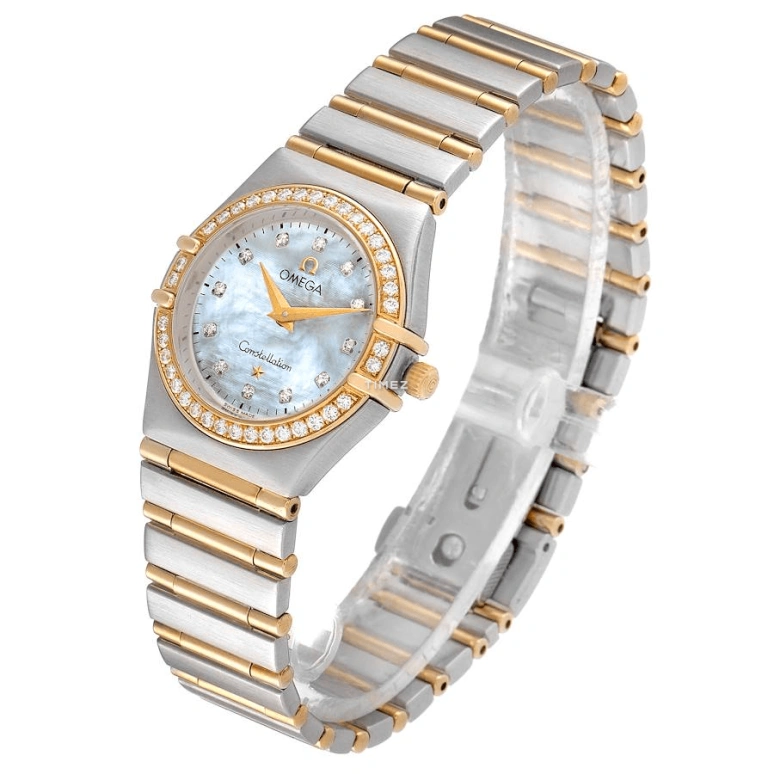 Omega,Constellation 25mm,25mm,Stainless Steel,White,Quartz,30000hours,In-house Caliber,1277,1277.75.00