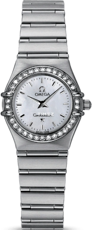 Omega,Constellation 22.50mm,22.50mm,Stainless Steel,Silver White,Quartz,30000hours,In-house Caliber,1466,1466.71.00