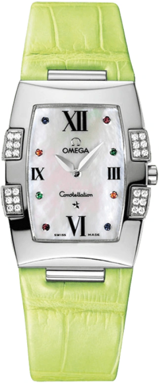 Omega,Constellation 25x32.60mm,25x32.60mm,Stainless Steel,White,Quartz,30000hours,In-house Caliber,1886,1886.79.35