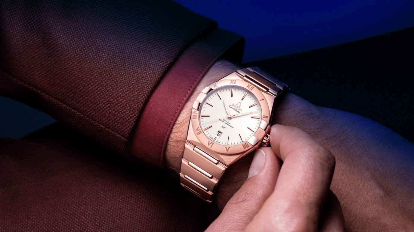 Omega,Constellation 39mm,39mm,Sedna Gold,Silver,Automatic,Date,Co-Axial Escapement,131,131.50.39.20.02.001