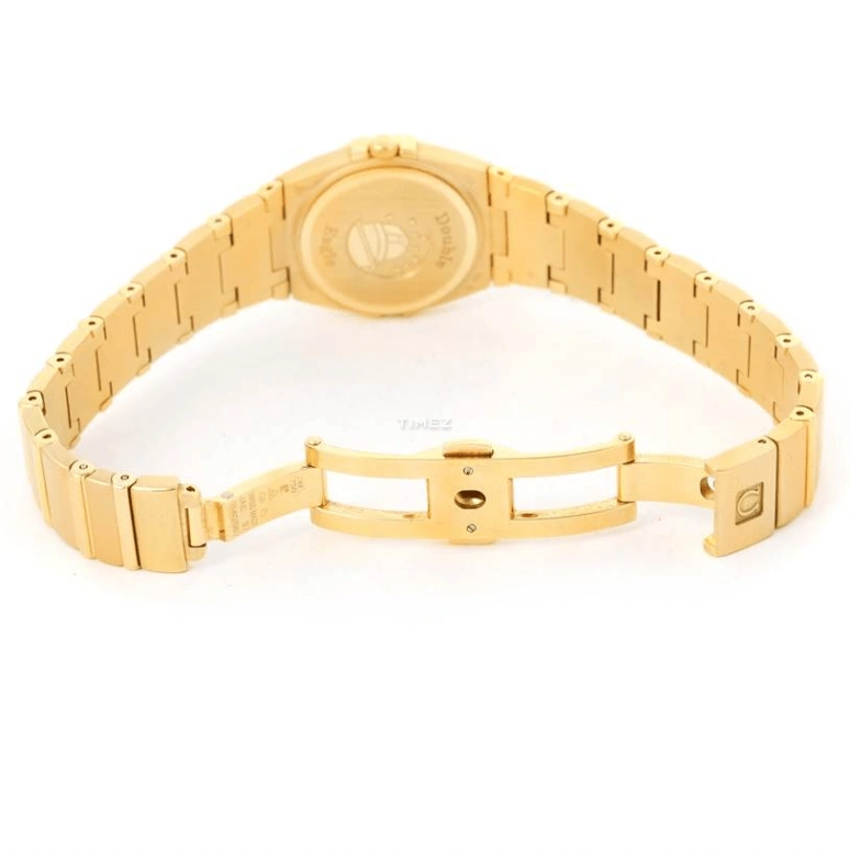 Omega,Constellation 24mm,24mm,Yellow Gold,White,Quartz,30000hours,In-house Caliber,1189,1189.75.00