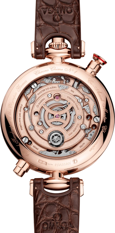 Omega,Specialities 45mm,45mm,Sedna Gold,White,Handwound,Chronograph,Minute Repeater,Anti-magnetic,522,522.53.45.52.04.001