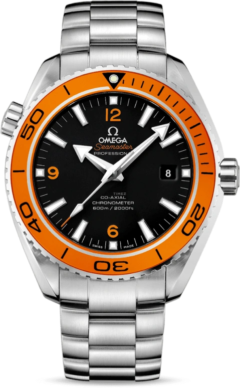 Omega,Seamaster Planet Ocean 45.50mm,45.50mm,Stainless Steel,Black,Automatic,Date,Co-Axial Escapement,232,232.30.46.21.01.002