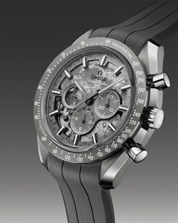 Omega,Speedmaster 44.25mm,44.25mm,Ceramic,Grey,Handwound,Chronograph,Anti-magnetic,310,310.92.44.50.06.002