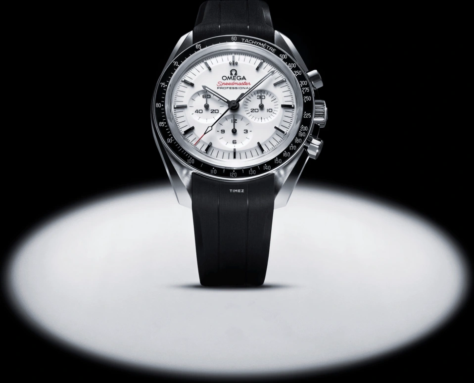 Omega,Speedmaster 42mm,42mm,Stainless Steel,White,Handwound,Chronograph,Anti-magnetic,310,310.32.42.50.04.001