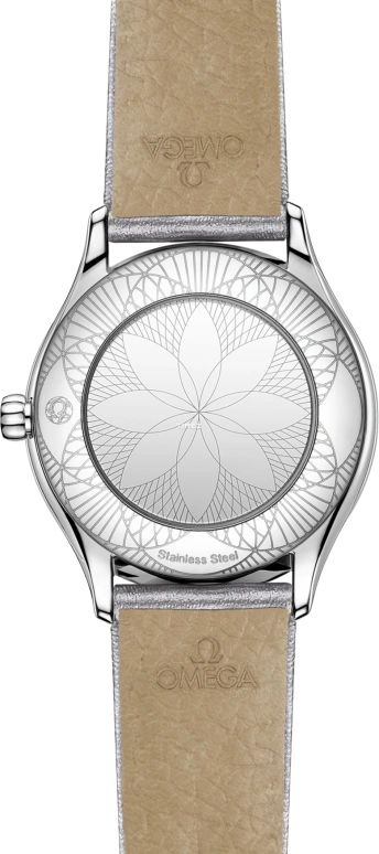 Omega,De Ville 26mm,26mm,Stainless Steel,White,Quartz,In-house Caliber,Sapphire,Crystal Glass,428,428.17.26.60.04.006