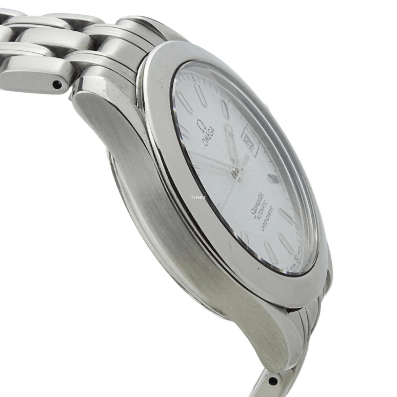 Omega,Seamaster 38mm,38mm,Stainless Steel,White,Automatic,Day,44hours,2501,2501.20.00