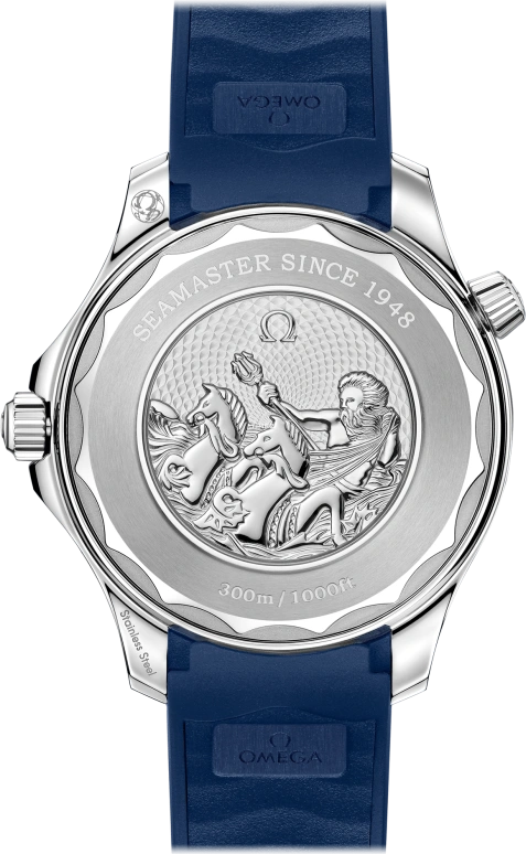 Omega,Seamaster Diver 300M 42mm,42mm,Stainless Steel,Blue,Automatic,Day,Anti-magnetic,210,210.32.42.20.03.002