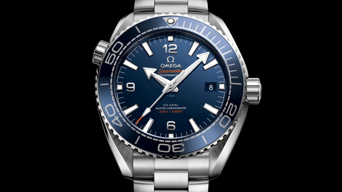 Omega,Seamaster Planet Ocean 43.50mm,43.50mm,Stainless Steel,Blue,Automatic,Date,Co-Axial Escapement,215,215.30.44.21.03.001