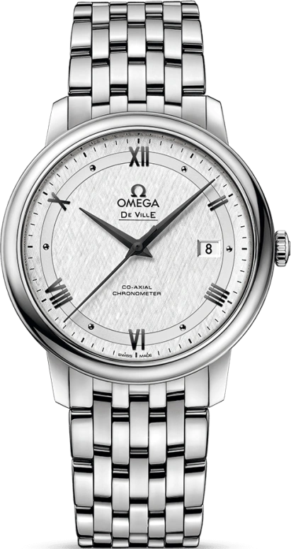 Omega,De Ville 39.50mm,39.50mm,Stainless Steel,Silver,Automatic,Date,Co-Axial Escapement,424,424.10.40.20.02.005