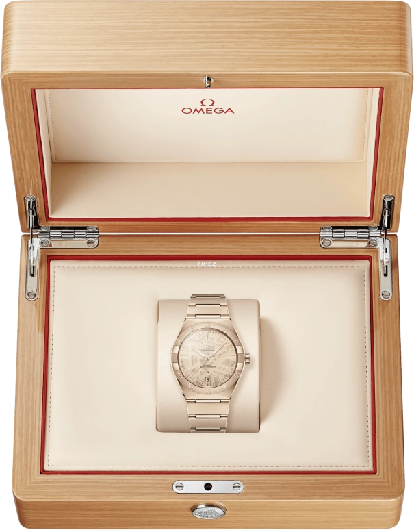 Omega,Constellation 41mm,41mm,Sedna Gold,Pink Red,Automatic,Day,60hours,131,131.50.41.21.99.002