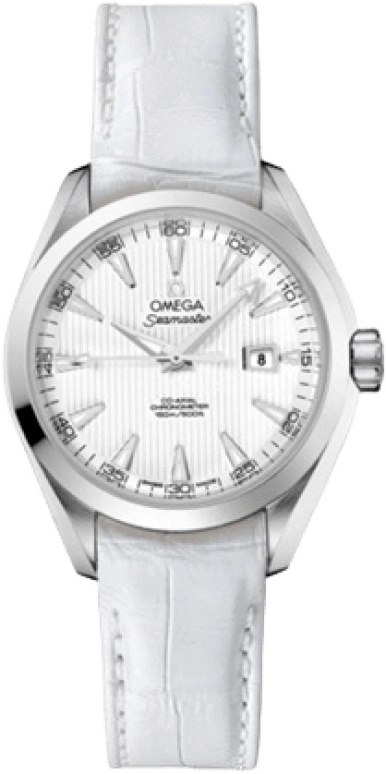 Omega,Aqua Terra 34mm,34mm,Stainless Steel,Silver,Automatic,Date,Zodiac Indications,Co-Axial Escapement,231,231.13.34.20.04.001
