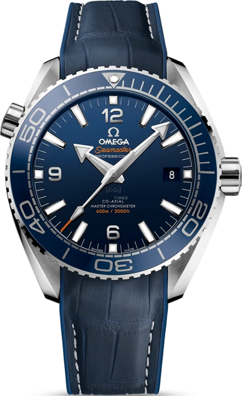 Omega,Seamaster Planet Ocean 43.50mm,43.50mm,Stainless Steel,Blue,Automatic,Date,Co-Axial Escapement,215,215.33.44.21.03.001