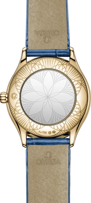 Omega,De Ville 26mm,26mm,Moonshine Gold,White,Quartz,In-house Caliber,Sapphire,Crystal Glass,428,428.58.26.60.04.002