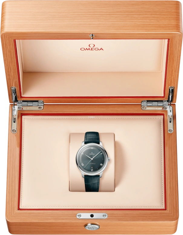 Omega,De Ville 40mm,40mm,Stainless Steel,Turquoise,Green,Automatic,Day,Co-Axial Escapement,Anti-magnetic,434,434.13.40.20.10.001