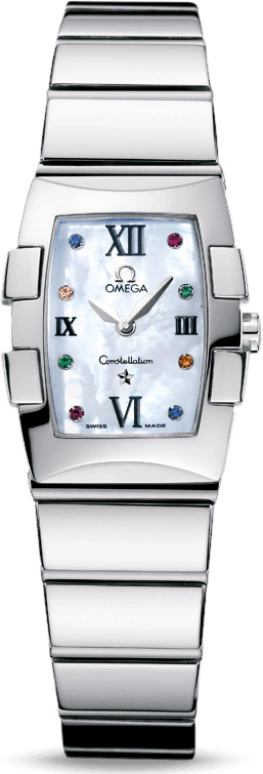Omega,Constellation 19.30x25.30mm,19.30x25.30mm,Stainless Steel,White,Quartz,30000hours,In-house Caliber,1584,1584.79.00