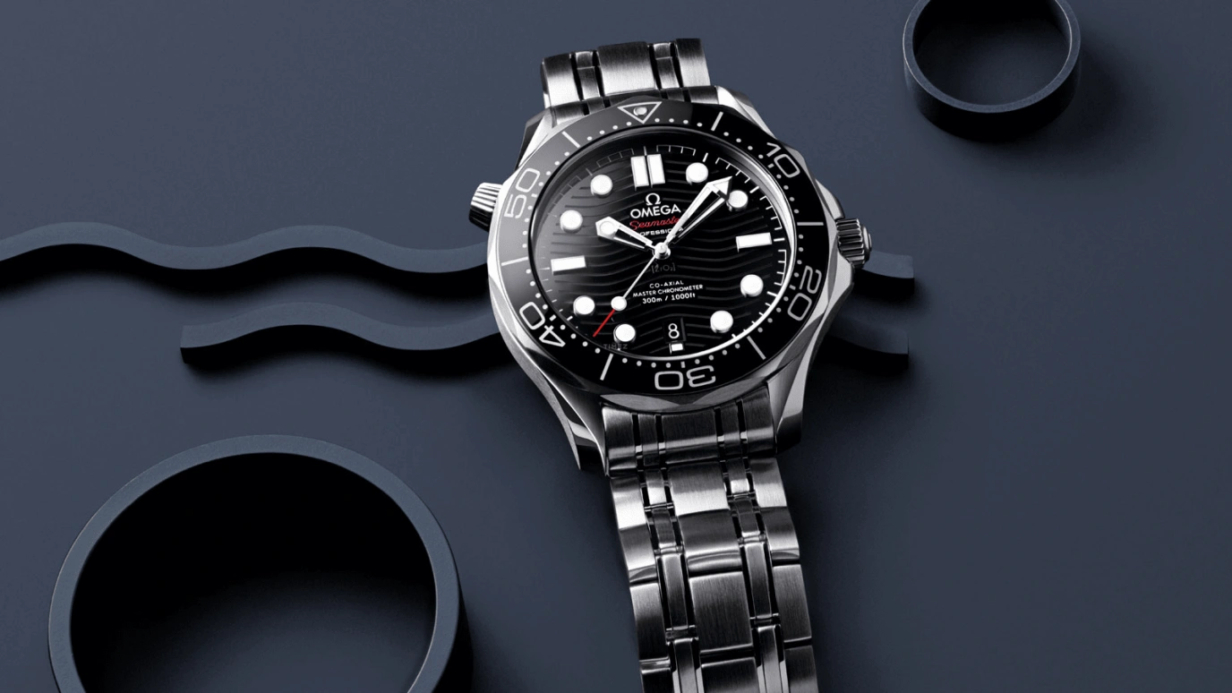 Omega,Seamaster Diver 300M 42mm,42mm,Ceramic,Stainless Steel,Black,Automatic,Day,Co-Axial Escapement,210,210.30.42.20.01.001
