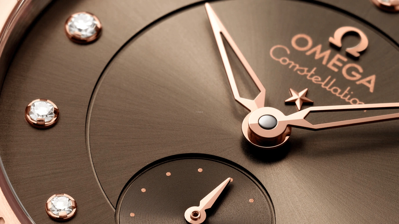 Omega,Constellation 34mm,34mm,Sedna Gold,Stainless Steel,Brown,Automatic,Date,Co-Axial Escapement,131,131.20.34.20.63.001