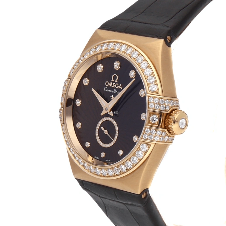 Omega,Constellation 35mm,35mm,Red Gold,Brown,Automatic,48hours,In-house Caliber,123,123.58.35.20.63.001