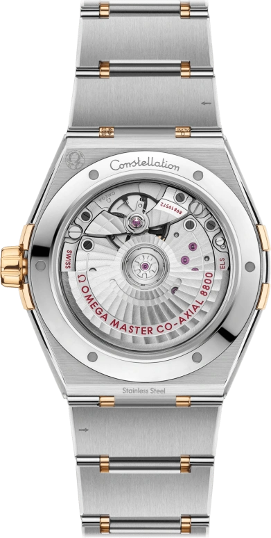 Omega,Constellation 39mm,39mm,Sedna Gold,Stainless Steel,Silver,Automatic,Date,Co-Axial Escapement,131,131.25.39.20.52.002