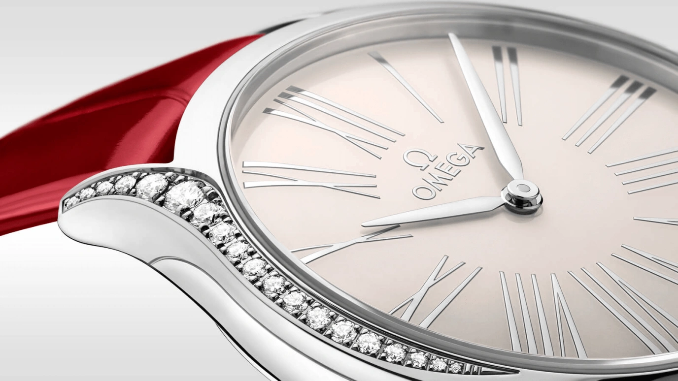 Omega,Trésor 36mm,36mm,Stainless Steel,Silver,Quartz,Day,Zodiac Indications,428,428.18.36.60.02.001