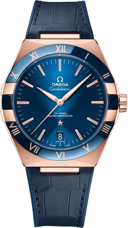 Omega,Constellation 41mm,41mm,Ceramic,Sedna Gold,Black,Automatic,Date,Co-Axial Escapement,131,131.63.41.21.03.001