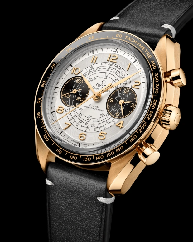 Omega,Speedmaster 43mm,43mm,Moonshine Gold,Silver,Black,Handwound,Chronograph,Anti-magnetic,522,522.62.43.51.02.001