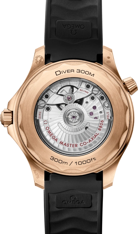 Omega,Seamaster Diver 300M 42mm,42mm,Bronze Gold,Black,Automatic,Anti-magnetic,55hours,210,210.92.42.20.01.003