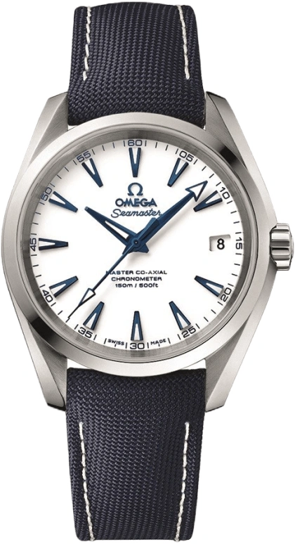 Omega,Aqua Terra 38.50mm,38.50mm,Titanium,White,Automatic,Date,Co-Axial Escapement,231,231.92.39.21.04.001