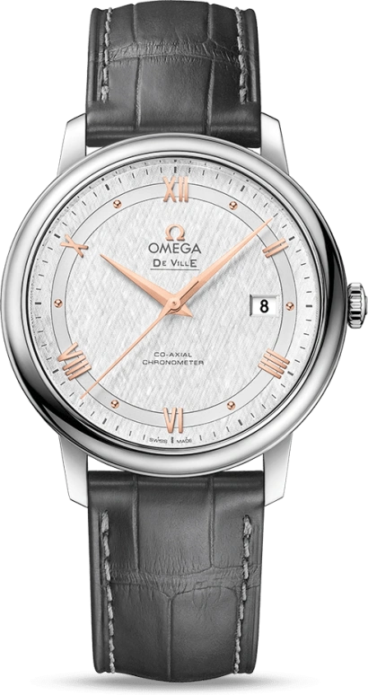 Omega,De Ville 39.50mm,39.50mm,Stainless Steel,Silver,Automatic,Date,Co-Axial Escapement,424,424.13.40.20.02.005
