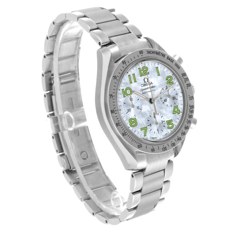 Omega,Speedmaster 39mm,39mm,Stainless Steel,White,Automatic,Chronograph,42hours,3534,3534.72.00