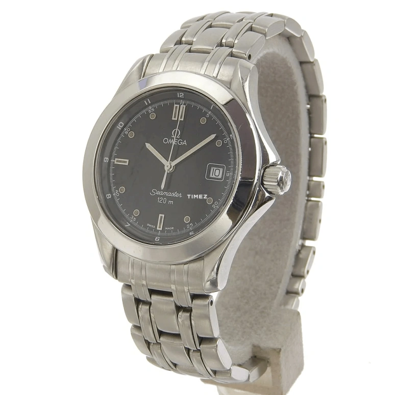 Omega,Seamaster 38mm,38mm,Stainless Steel,Black,Quartz,Day,In-house Caliber,2511,2511.50.00