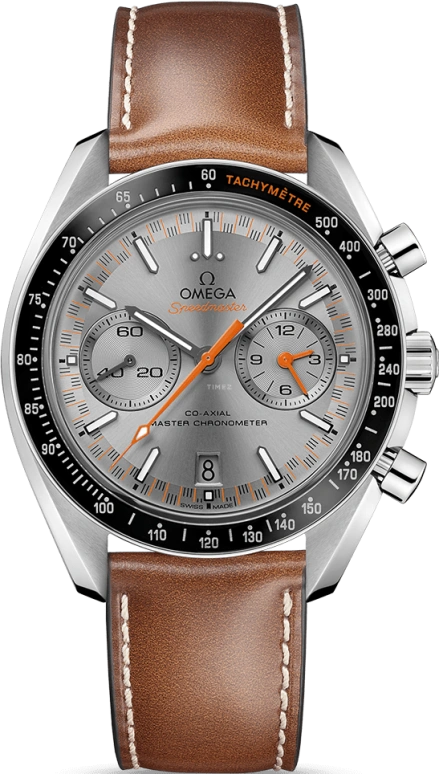 Omega,Speedmaster (Non-Moonwatch) 44.25mm,44.25mm,Stainless Steel,Grey,Automatic,Chronograph,Date,Co-Axial Escapement,Column Wheel,60hours,In-house Caliber,329,329.32.44.51.06.001