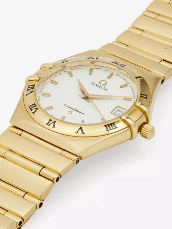 Omega,Constellation 36mm,36mm,Yellow Gold,White,Quartz,Day,30000hours,396,396.1201