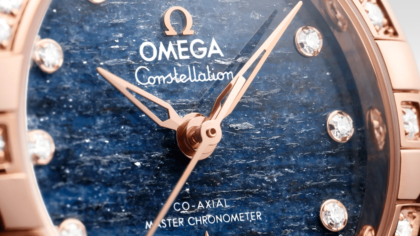 Omega,Constellation 29mm,29mm,Sedna Gold,Blue,Automatic,Date,Co-Axial Escapement,131,131.58.29.20.99.006