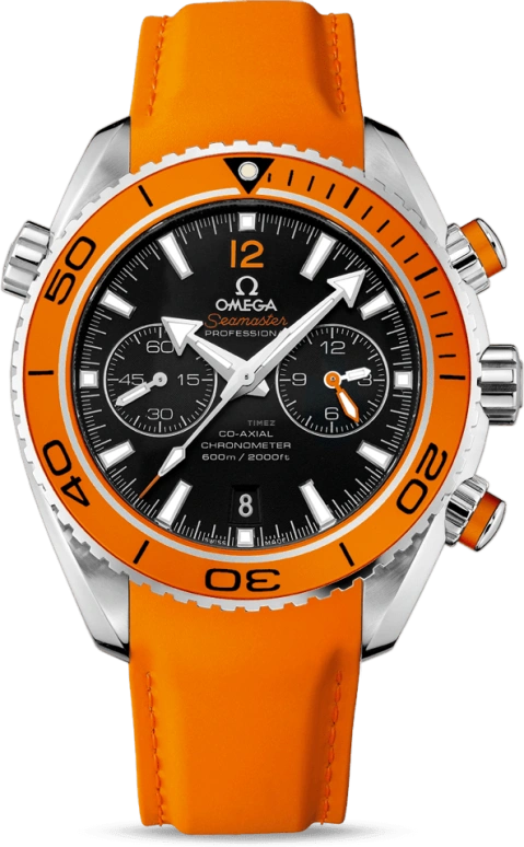 Omega,Seamaster Planet Ocean 45.50mm,45.50mm,Stainless Steel,Black,Automatic,Chronograph,Date,Co-Axial Escapement,Column Wheel,60hours,In-house Caliber,232,232.32.46.51.01.001