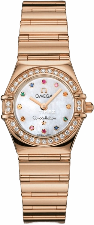 Omega,Constellation 22.50mm,22.50mm,Red Gold,White,Quartz,30000hours,In-house Caliber,1168,1168.79.00