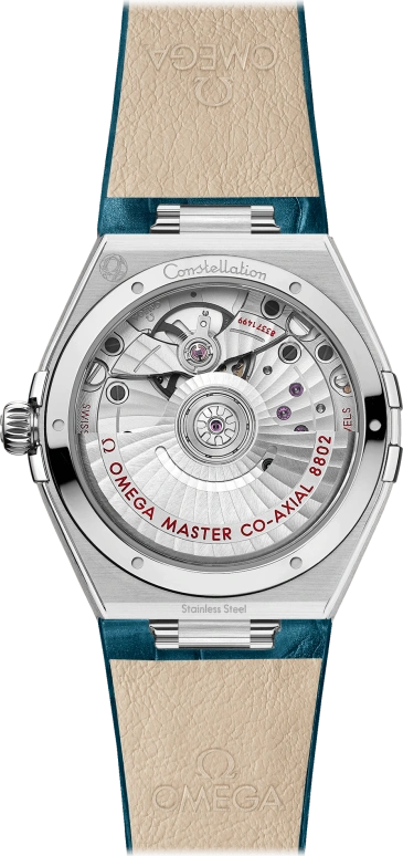 Omega,Constellation 34mm,34mm,Stainless Steel,Blue,Automatic,Date,Co-Axial Escapement,131,131.13.34.20.53.001