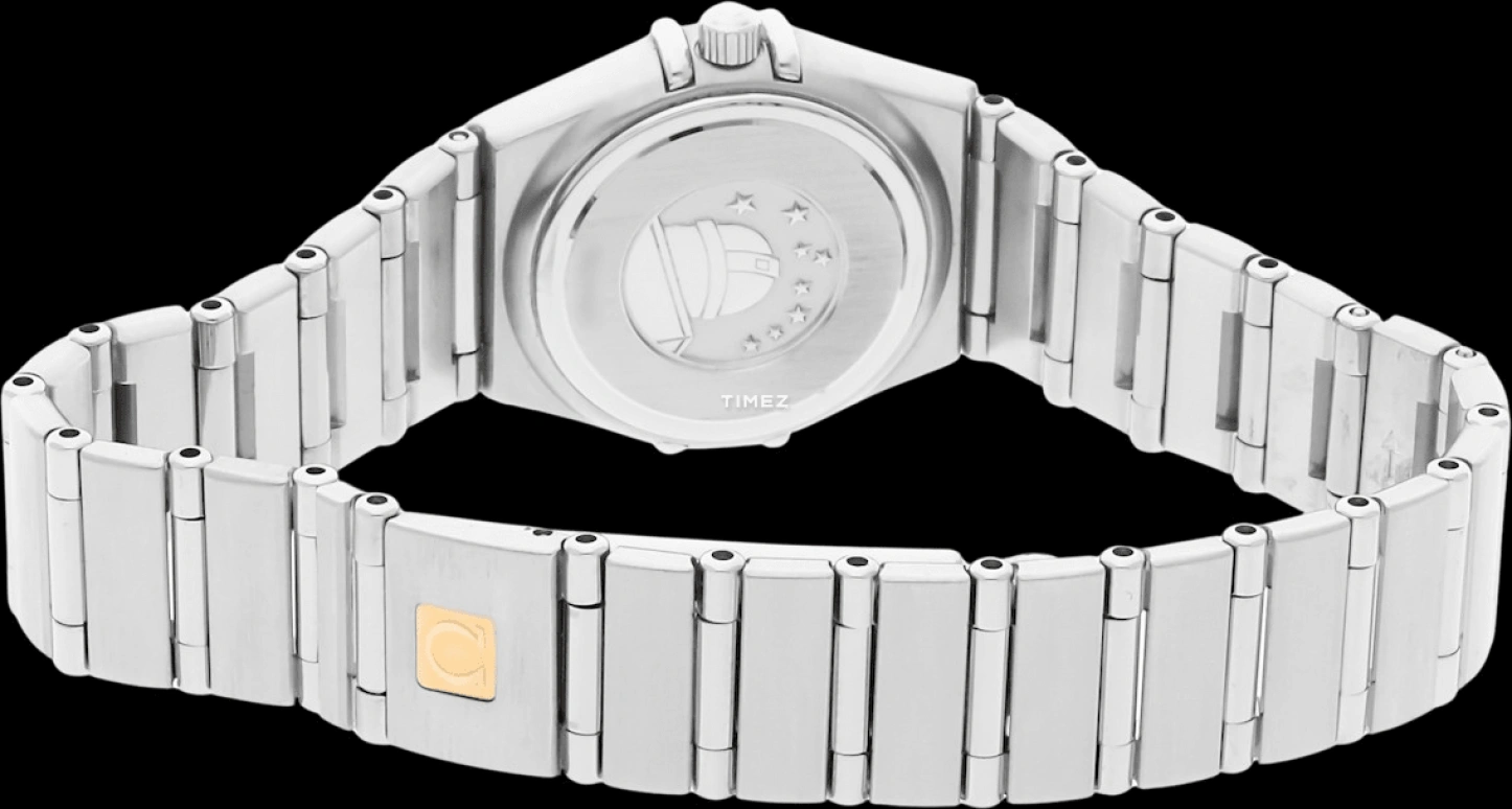 Omega,Constellation 22.50mm,22.50mm,Stainless Steel,Blue,Quartz,30000hours,In-house Caliber,1562,1562.85.00
