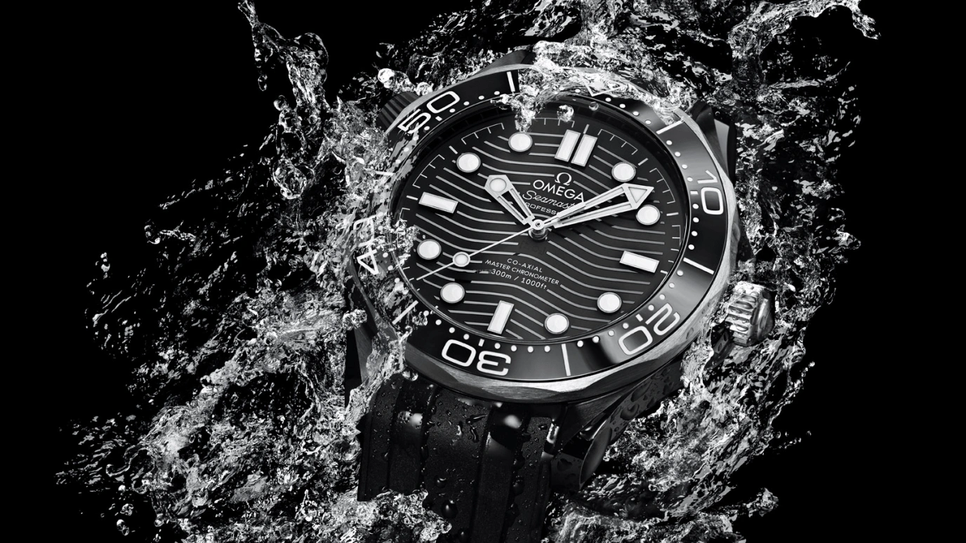 Omega,Seamaster Diver 300M 43.50mm,43.50mm,Titanium,Ceramic,Black,Automatic,Day,Co-Axial Escapement,210,210.92.44.20.01.001